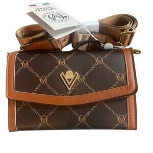 Valentino Orlandi V-3001 Status 
Print Cross Body Bag with Top
Handle